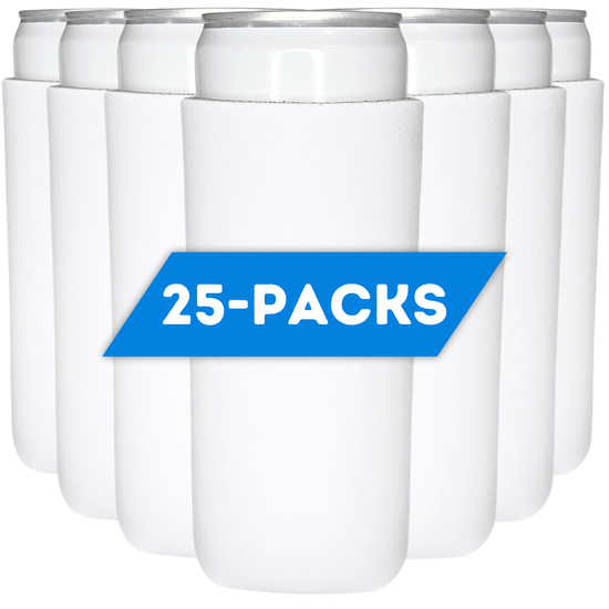 Slim Size Foam Can Coolers (25-Packs) - TahoeBay