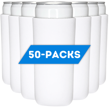 Slim Size Foam Can Coolers (50-Packs) - TahoeBay