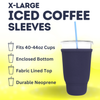 Iced Coffee Neoprene Sleeves (40oz - 44oz) - TahoeBay