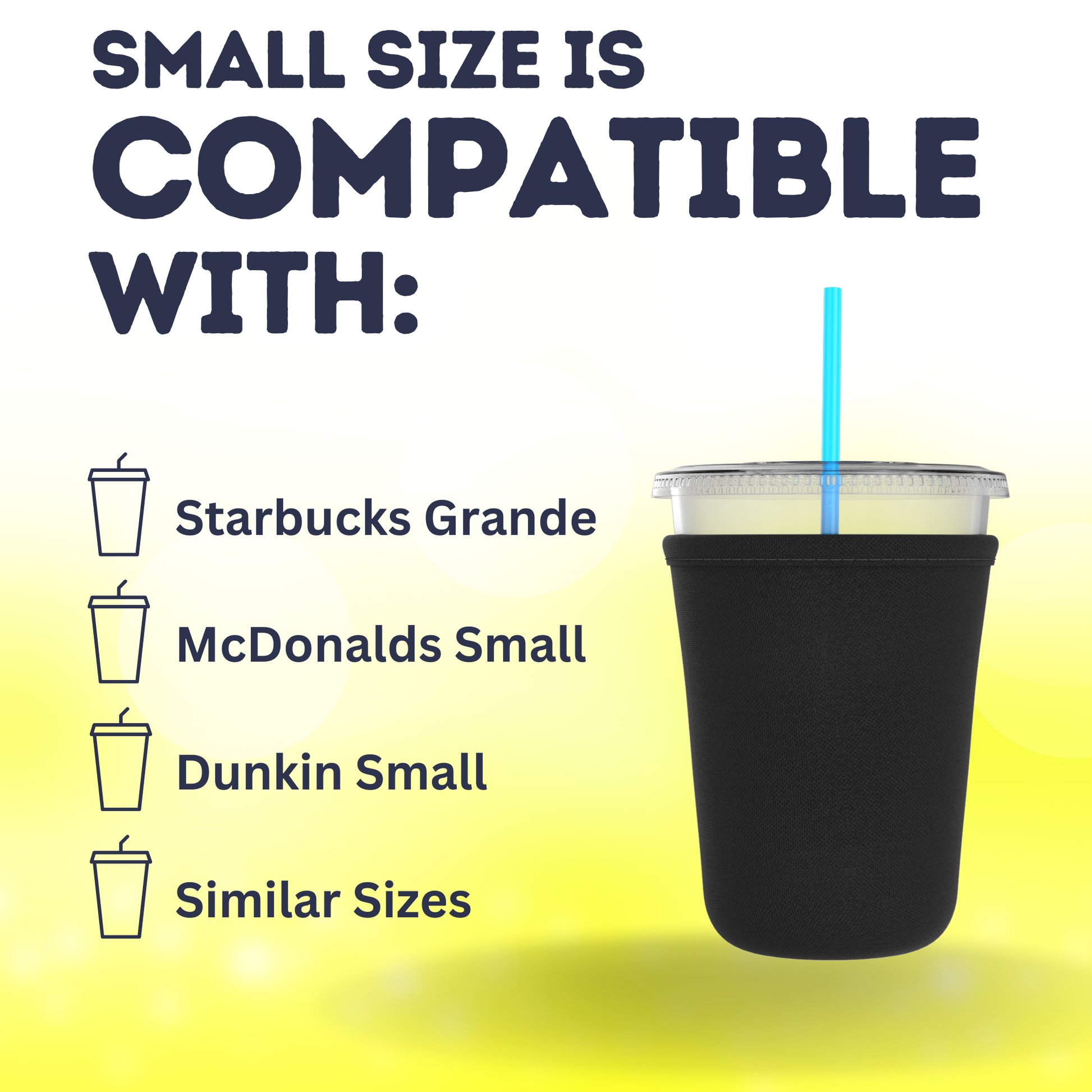 Iced Coffee Neoprene Sleeves (16oz-18oz) - TahoeBay