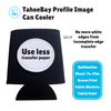 Neoprene Can Coolers - White Sublimation Circle