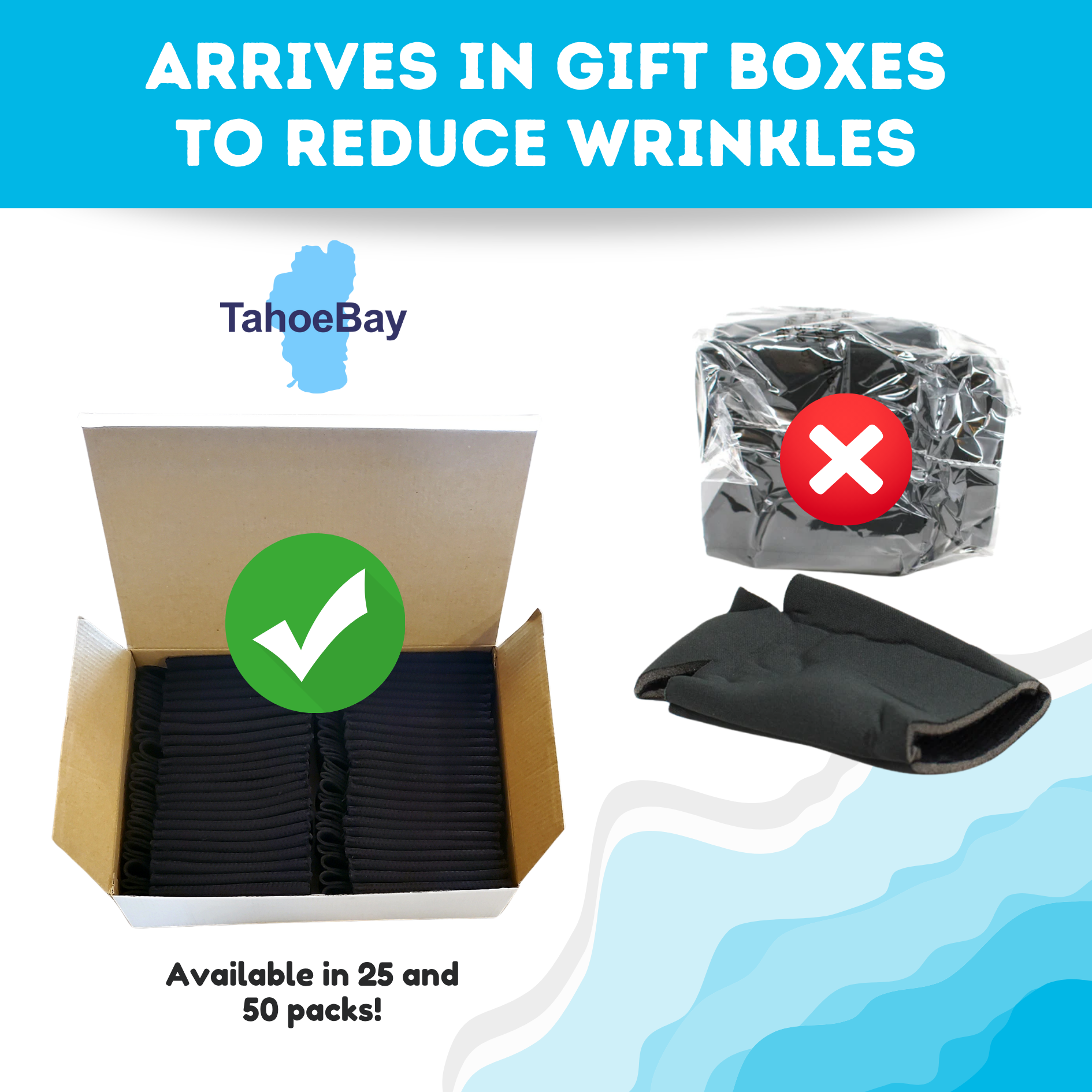 Multi Color Sample Pack - Standard Size Neoprene - TahoeBay