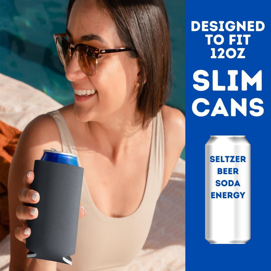 Slim Neoprene Can Coolers - TahoeBay