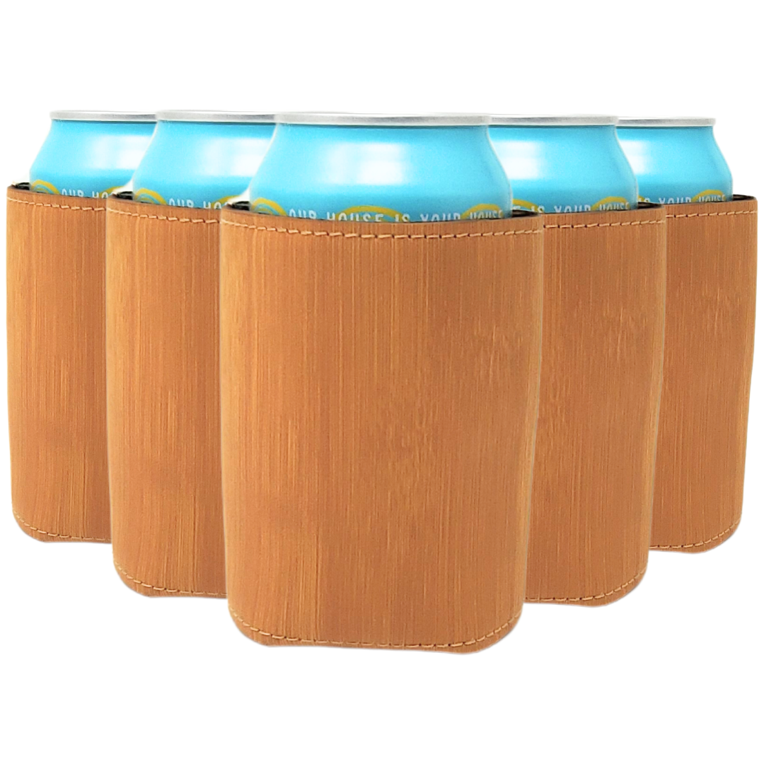 Standard-Size Leatherette Can Coolers – TahoeBay