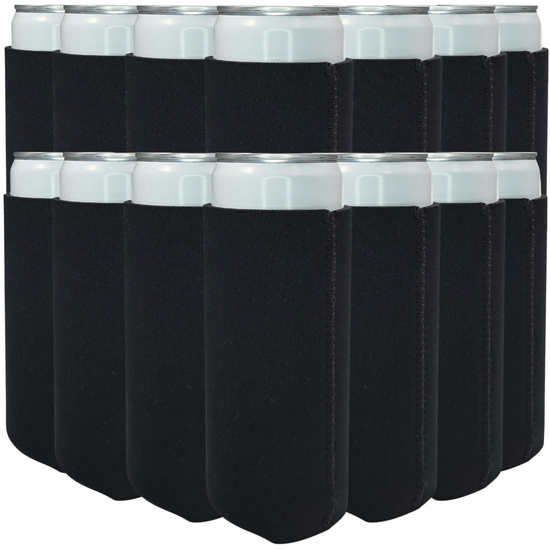 Slim Size Neoprene Can Coolers - TahoeBay