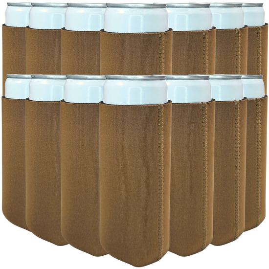 Slim Size Neoprene Can Coolers - TahoeBay