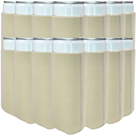 Slim Size Neoprene Can Coolers - TahoeBay