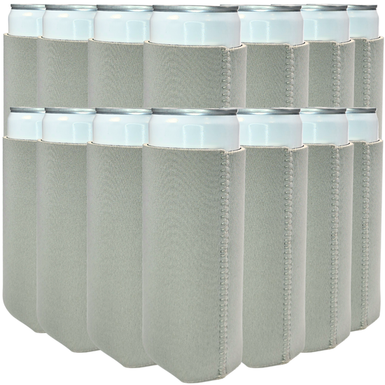 Slim Size Neoprene Can Coolers - TahoeBay