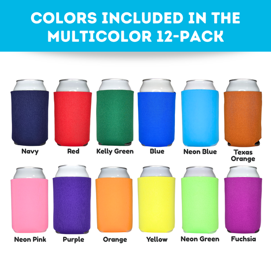 Multi Color Sample Pack - Standard Size Foam - TahoeBay