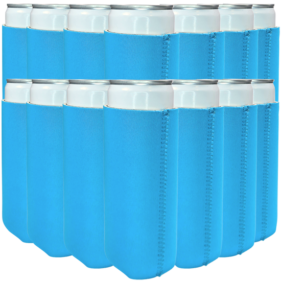 Slim Size Neoprene Can Coolers - TahoeBay