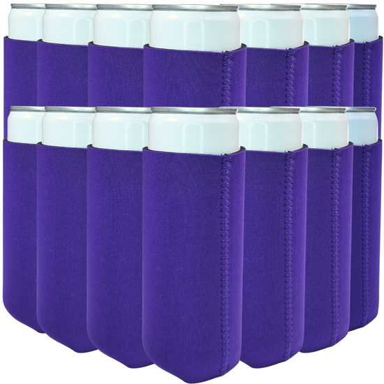 Slim Size Neoprene Can Coolers - TahoeBay