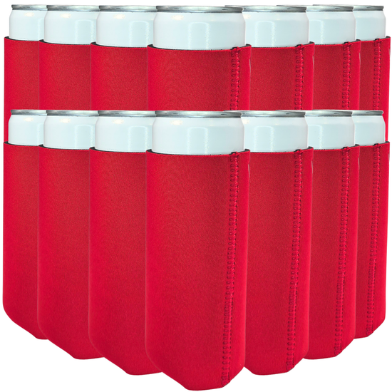 Slim Size Neoprene Can Coolers - TahoeBay