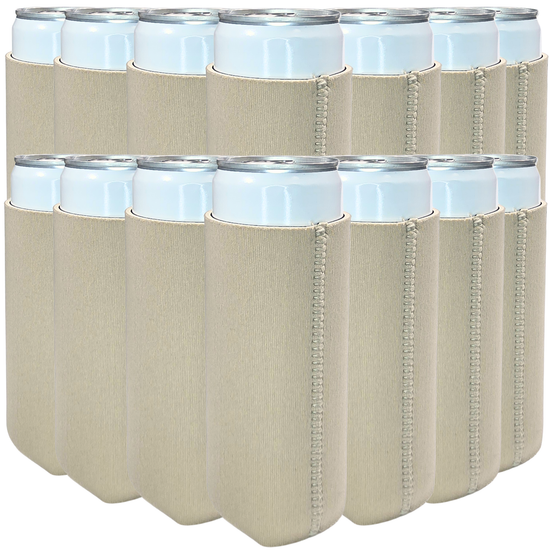 Slim Size Neoprene Can Coolers - TahoeBay