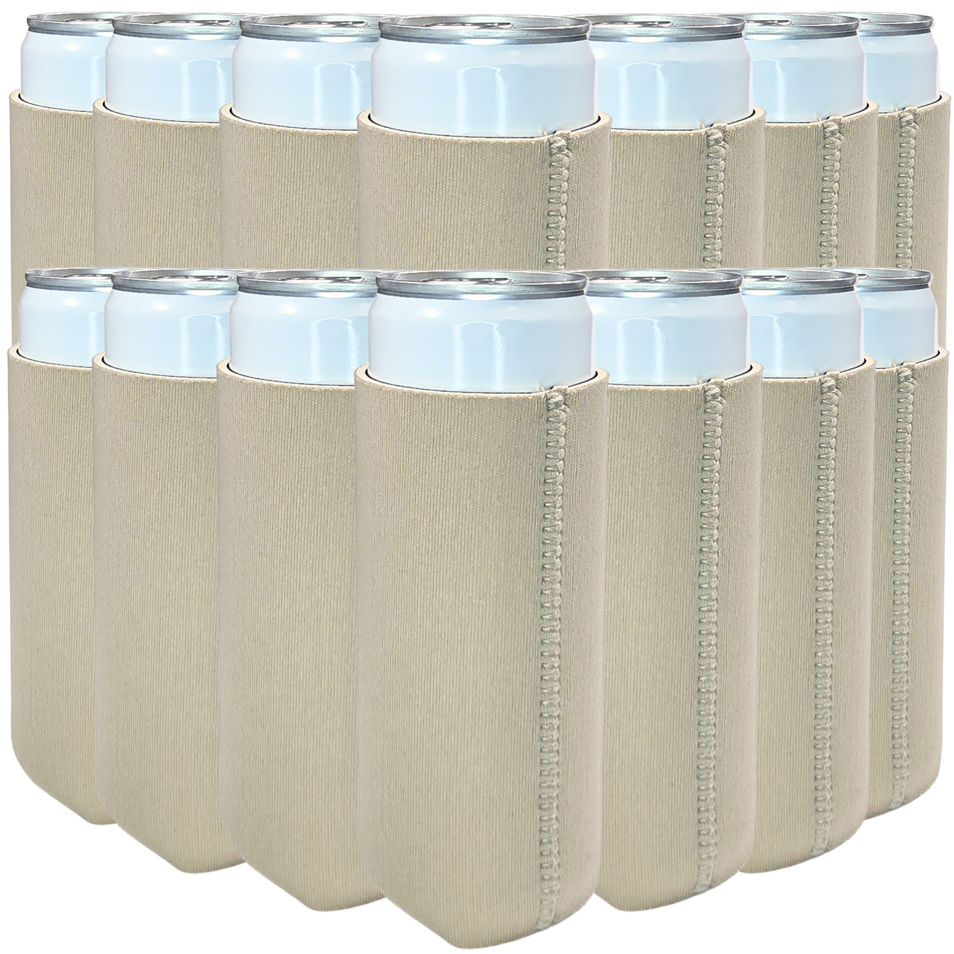 Slim Size Neoprene Can Coolers - TahoeBay