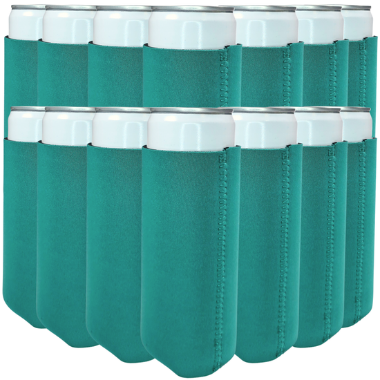 Slim Size Neoprene Can Coolers - TahoeBay