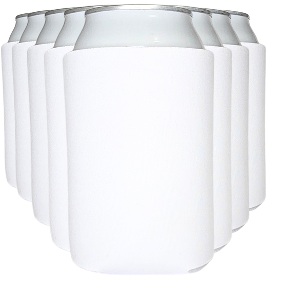white blank can coolers for sublimation