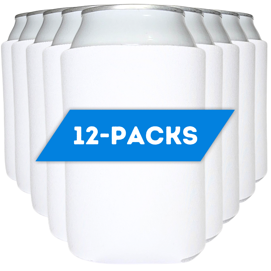 Standard-Size Foam Can Coolers (12-Packs) - TahoeBay