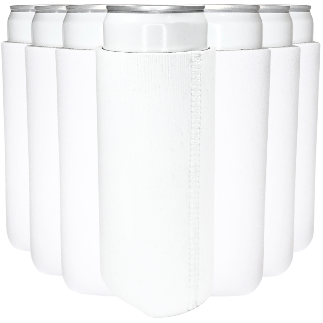 Slim Size Neoprene Can Coolers - TahoeBay