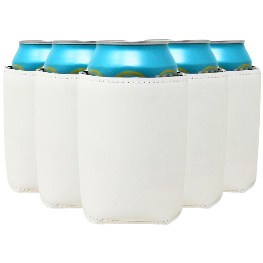 Standard-Size Leatherette Can Coolers - TahoeBay