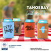 Standard-Size Leatherette Can Coolers - TahoeBay