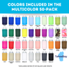 Multi Color Sample Pack - Standard Size Neoprene - TahoeBay