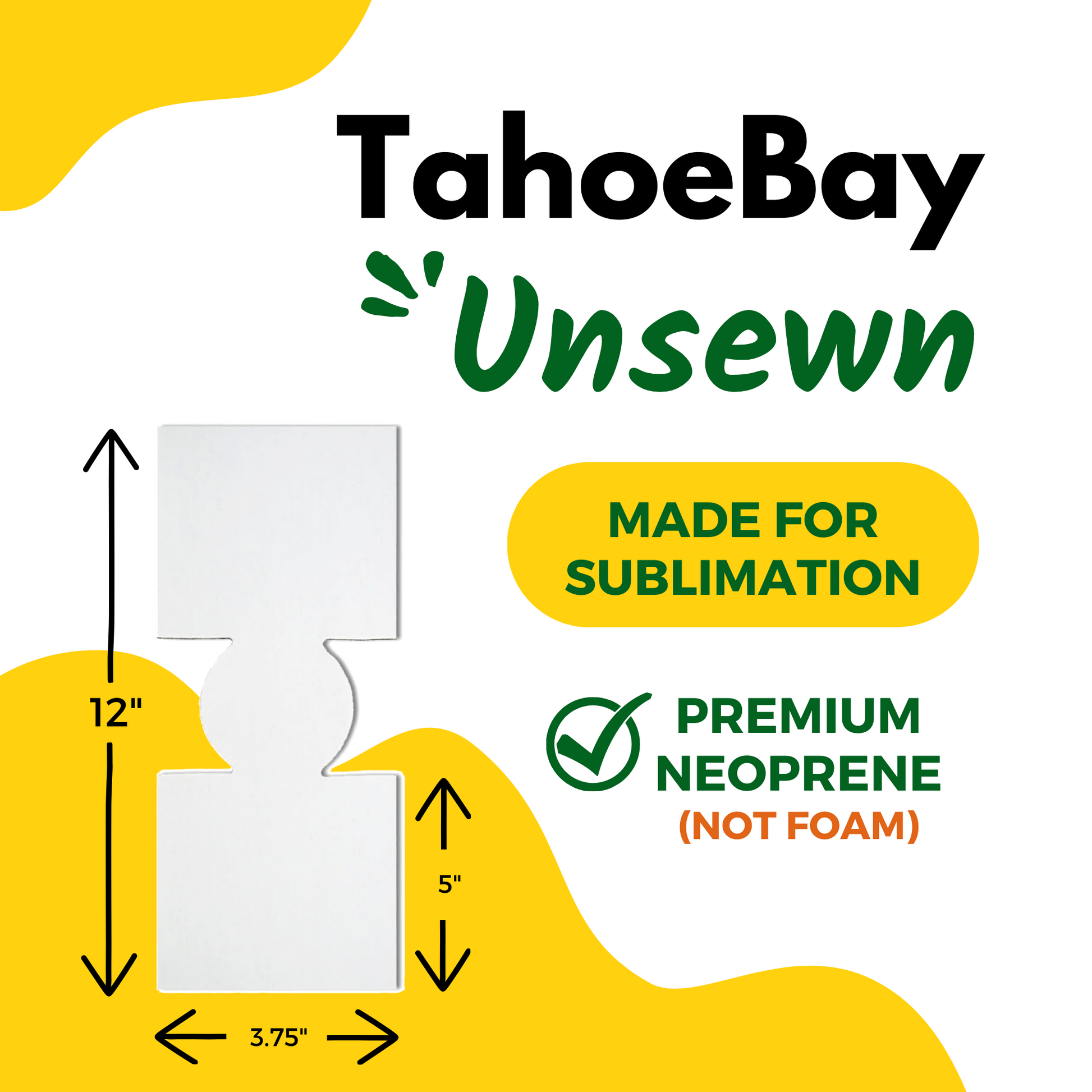Unsewn Slim Neoprene Can Coolers - TahoeBay