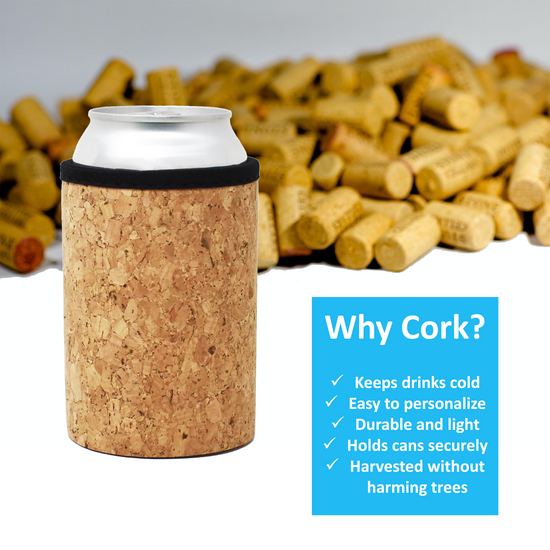 Cork Can Coolers - TahoeBay